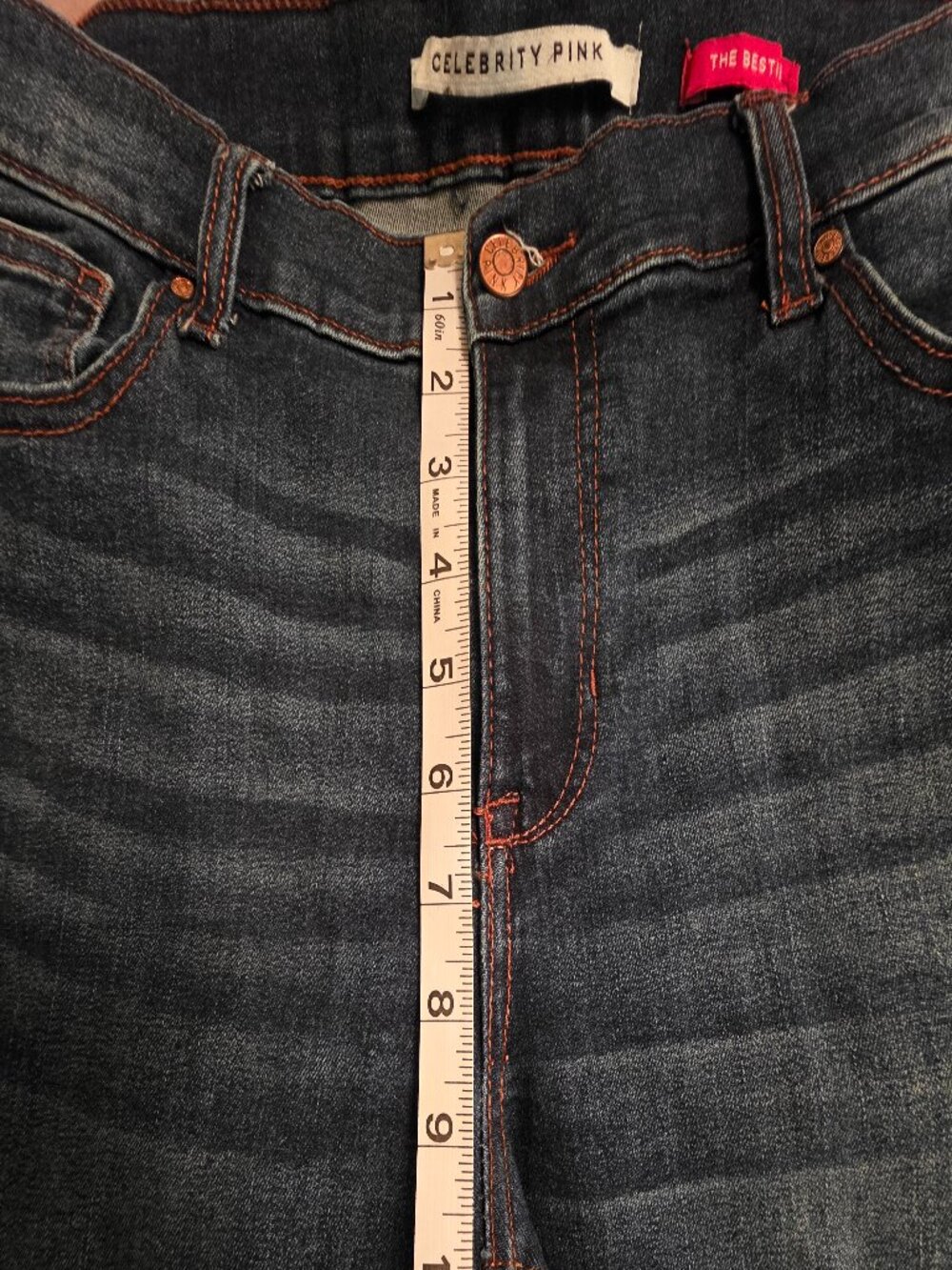 Celebrity Pink "The Bestie" Women's Denim Jeans, Size 11/30 - Picture 4 of 8